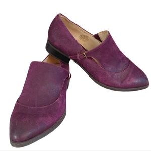 Nine West Wnyessa Burgundy Loafer Bootie Women's Size 7.5